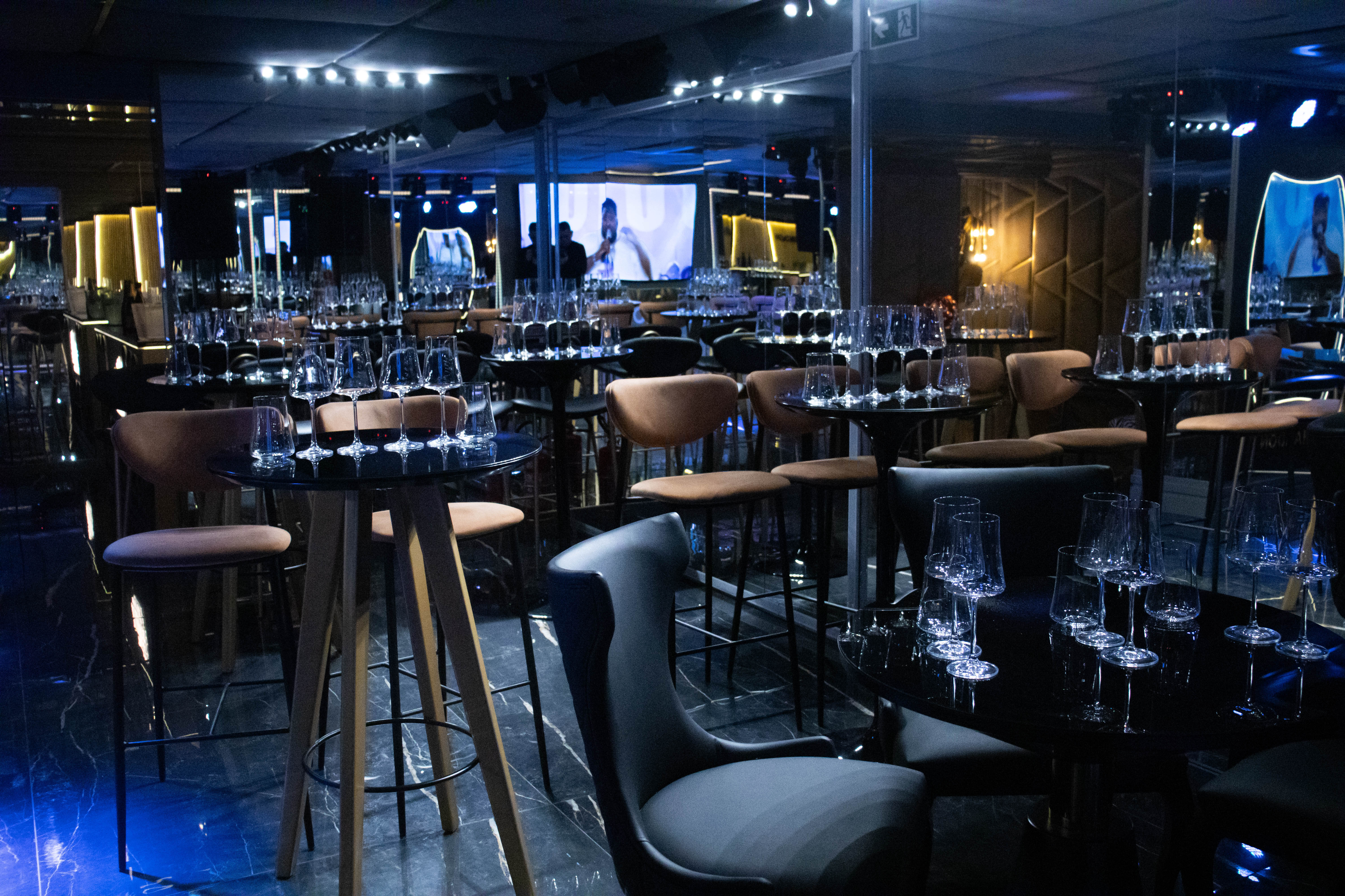 Interior elegante do lounge