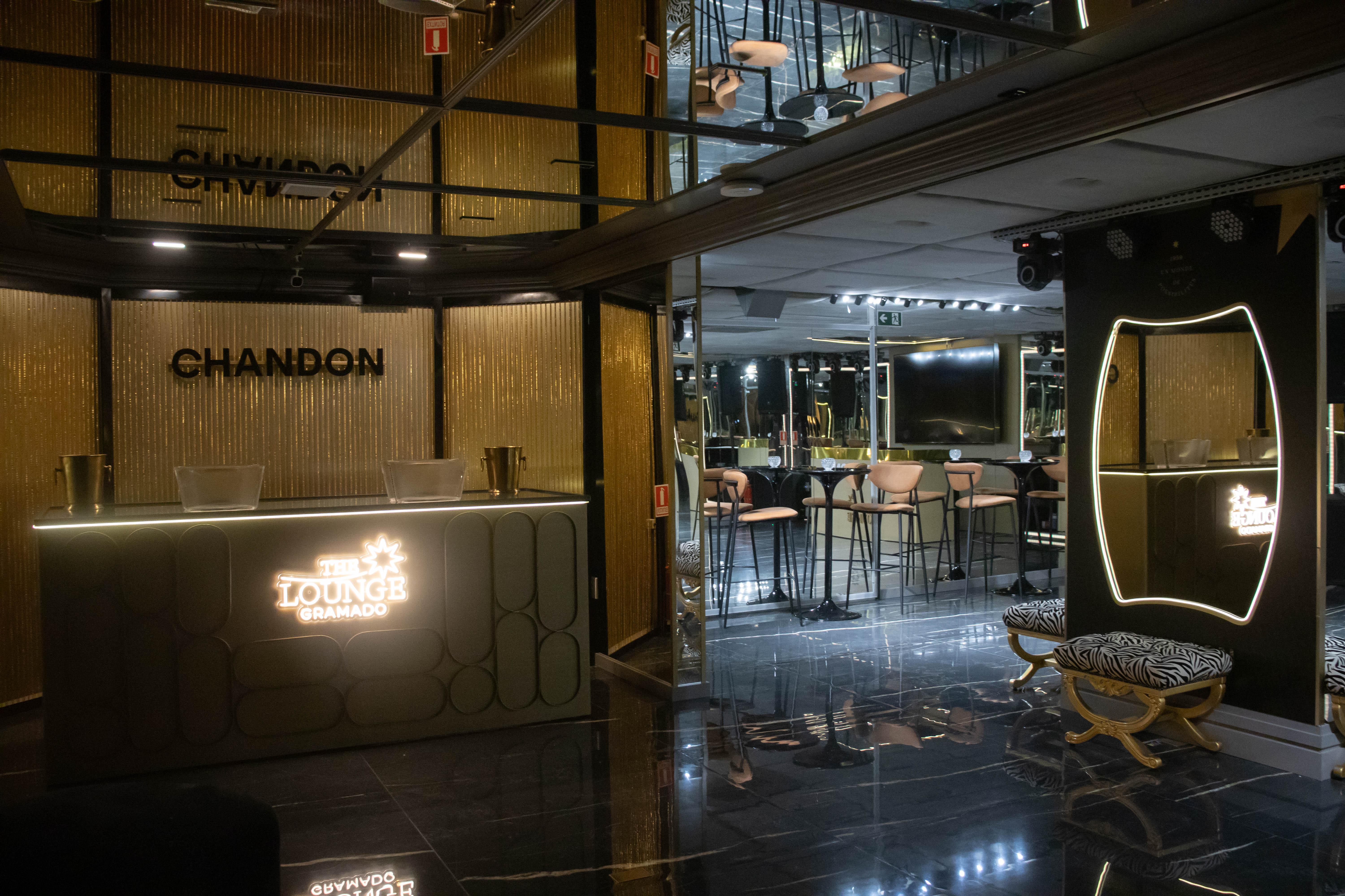 Ambiente do The Lounge Gramado